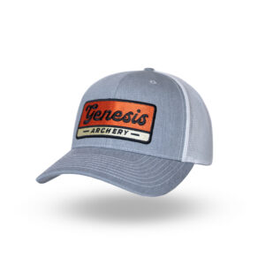 Genesis Archery Cap - R112  Gray/White
